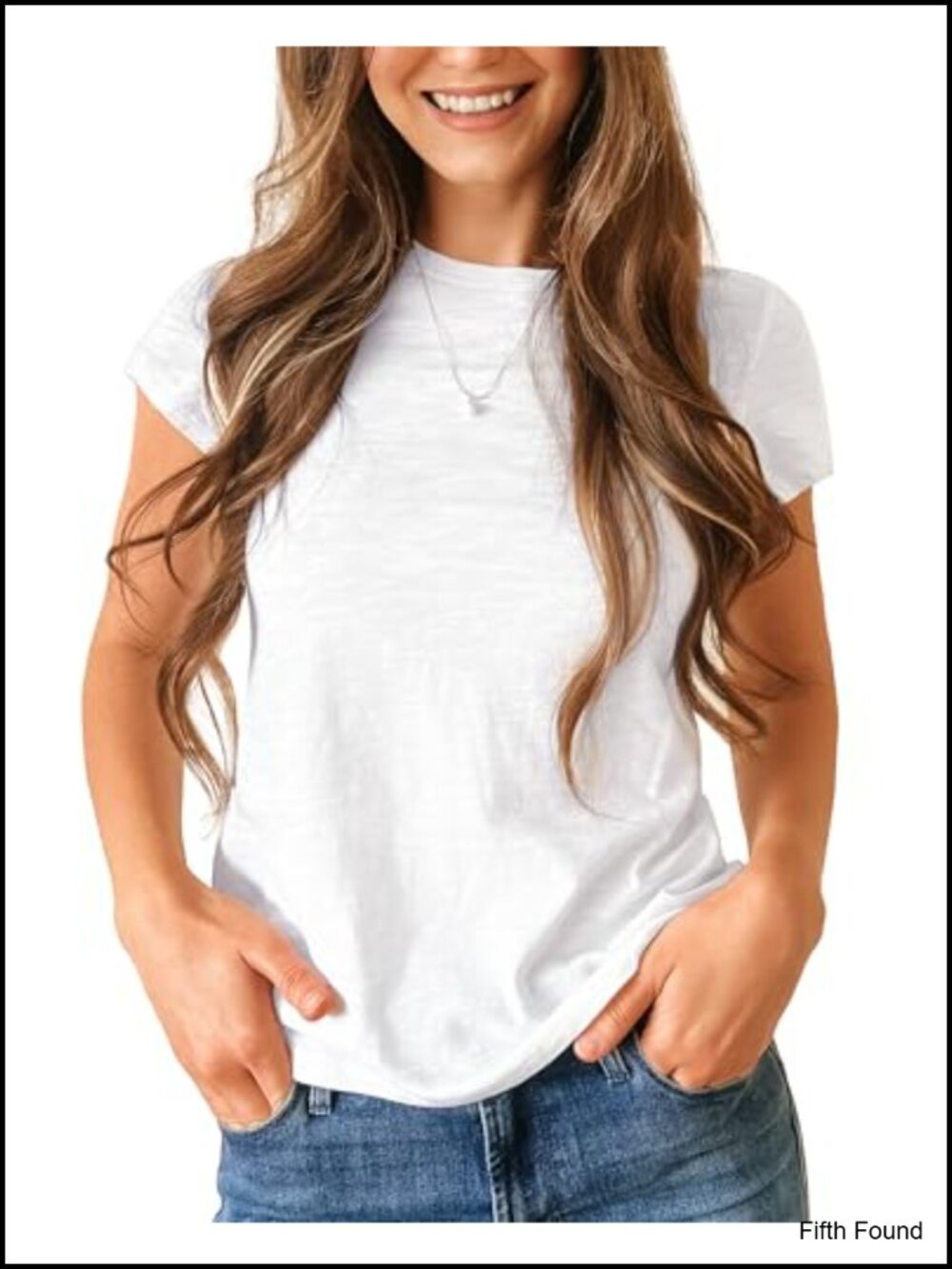 Women's Soft Cotton Modal Crew Neck Short Sleeve T-Shirt